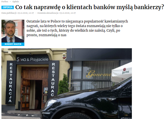 Co tak naprawdę o klientach banków myślą bankierzy?