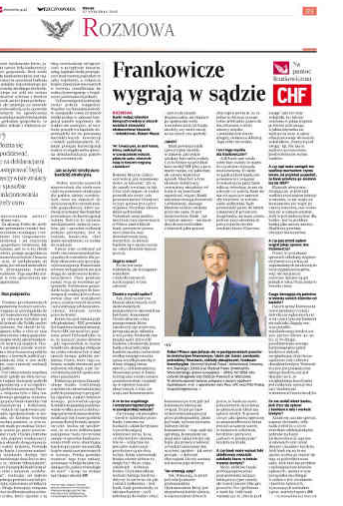 Frankowiecze wygrają w sądzie